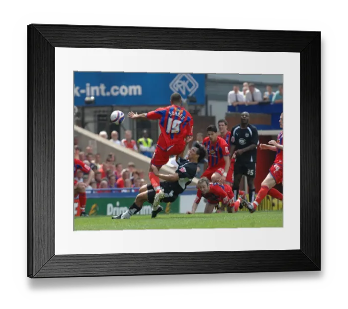 Framed Print : Bristol City vs Crystal Palace: 07-08 Play-Off Semifinal First Leg