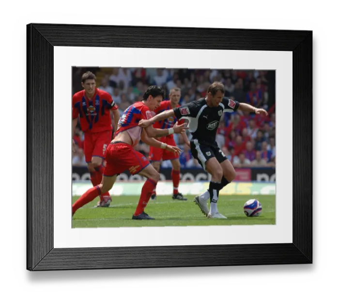 Framed Print : Bristol City vs. Crystal Palace: 07-08 Play-Off Semifinal First Leg (Crystal Palace Home Game)