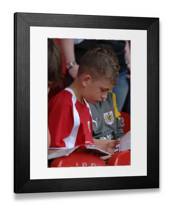 Framed Print : Bristol City FC: Unwavering Passion of the Devoted Fans Framed Print : Bristol City FC: Unwavering Passion of the Devoted Fans