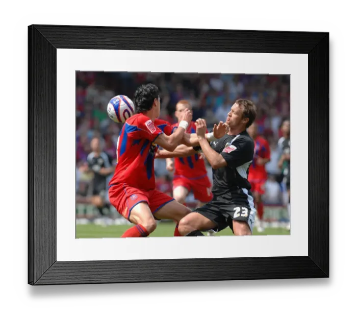 Framed Print : Bristol City vs. Crystal Palace: Play-Off Semifinal First Leg - Season 07-08 (Crystal Palace Home Game) Framed Print : Bristol City vs. Crystal Palace: Play-Off Semifinal First Leg - Season 07-08 (Crystal Palace Home Game)