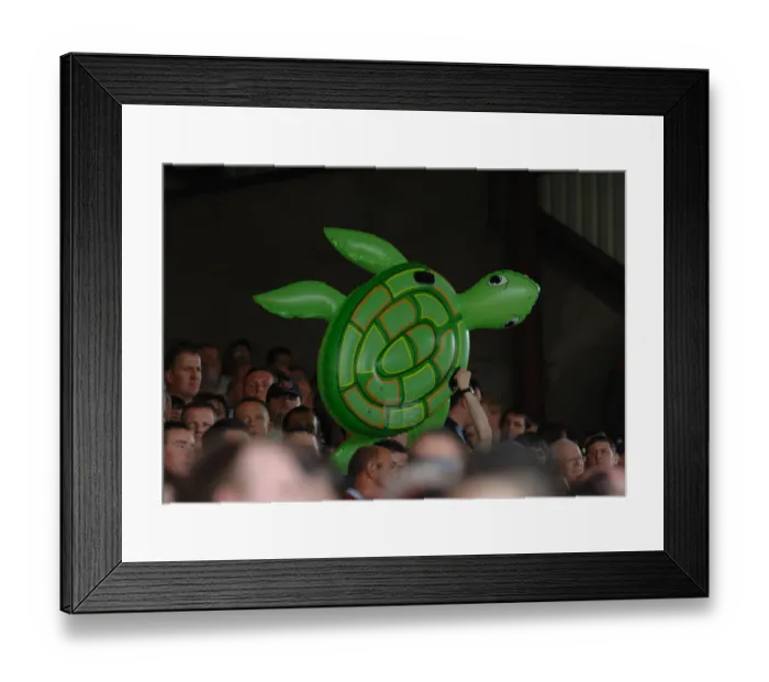 Framed Print : Bristol City FC: Unwavering Passion of the Devoted Fans