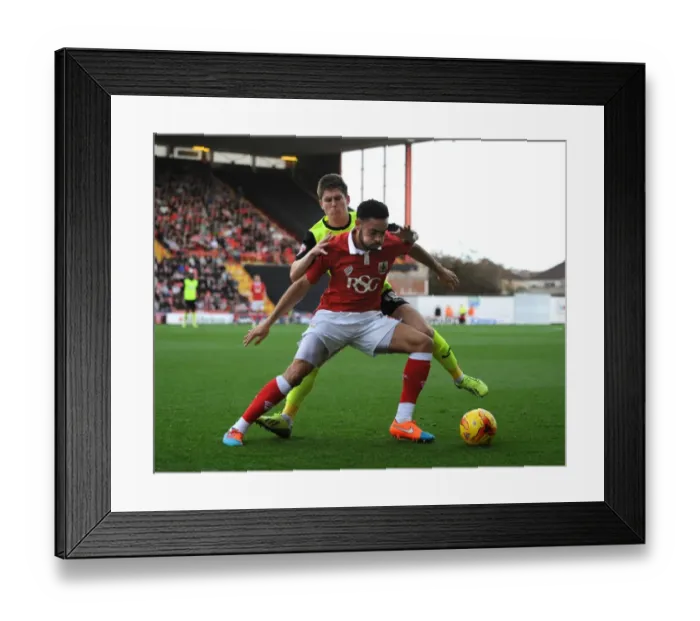 Framed Print : Intense Rivalry: A Clash Between Williams and Philliskirk at Ashton Gate, Sky Bet League One Framed Print : Intense Rivalry: A Clash Between Williams and Philliskirk at Ashton Gate, Sky Bet League One