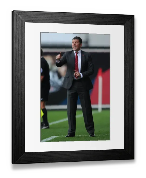 Framed Print : Steve Cotterill Leads Bristol City Against Oldham Athletic, Sky Bet League One, 2014 Framed Print : Steve Cotterill Leads Bristol City Against Oldham Athletic, Sky Bet League One, 2014