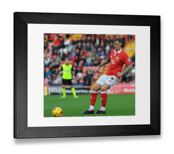 Framed Print : Aden Flint in Action: Bristol City vs Oldham Football Match, Ashton Gate, 1st November 2014 Framed Print : Aden Flint in Action: Bristol City vs Oldham Football Match, Ashton Gate, 1st November 2014