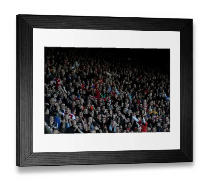 Framed Print : Bristol City Fans Celebrate Glory: The Thrill of Victory against Oldham at Ashton Gate, 1st November 2014 Framed Print : Bristol City Fans Celebrate Glory: The Thrill of Victory against Oldham at Ashton Gate, 1st November 2014
