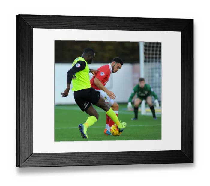 Framed Print : Bristol City's Derrick Williams Fights for Control in Ashton Gate Showdown Framed Print : Bristol City's Derrick Williams Fights for Control in Ashton Gate Showdown
