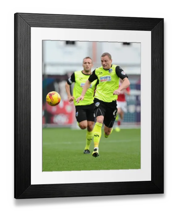Framed Print : Intense Sky Bet League One Clash: Bristol City vs Oldham Athletic at Ashton Gate (November 2014) Framed Print : Intense Sky Bet League One Clash: Bristol City vs Oldham Athletic at Ashton Gate (November 2014)