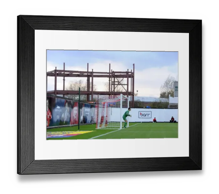 Framed Print : Bristol City's Ashton Gate: Steel Transformation Unveiled during November 2014 Match vs Oldham Athletic Framed Print : Bristol City's Ashton Gate: Steel Transformation Unveiled during November 2014 Match vs Oldham Athletic