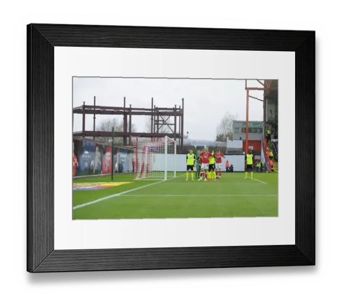 Framed Print : Bristol City's Ashton Gate: Steelwork Transformation Unveiled during November 2014 Match vs Oldham Athletic Framed Print : Bristol City's Ashton Gate: Steelwork Transformation Unveiled during November 2014 Match vs Oldham Athletic