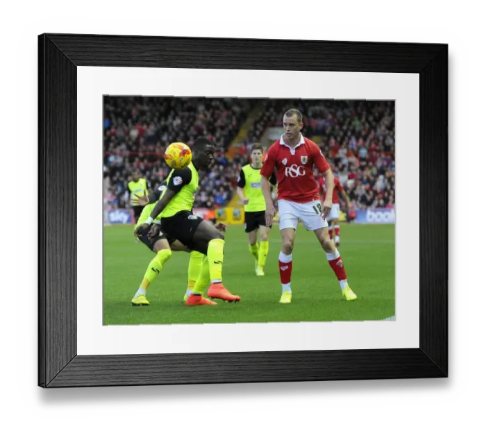 Framed Print : Aaron Wilbraham's Flick: Bristol City vs Oldham Athletic, Sky Bet League One, 2014