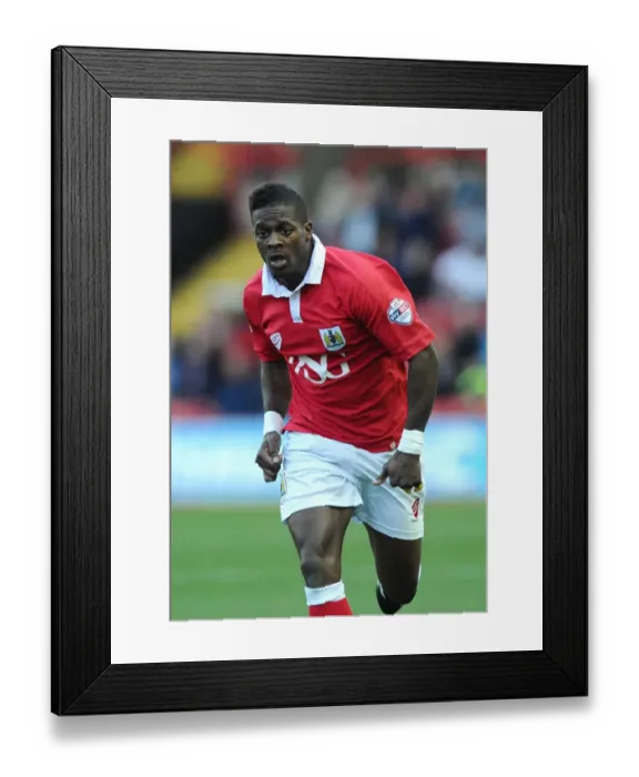 Framed Print : Agard in Action: Bristol City vs Oldham Athletic, November 2014 Framed Print : Agard in Action: Bristol City vs Oldham Athletic, November 2014