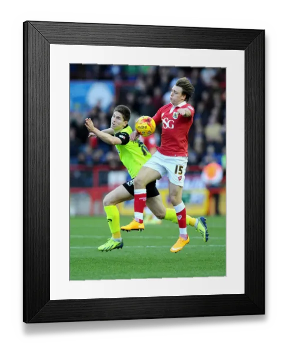 Framed Print : Battling for Supremacy: Freeman vs. Philliskirk in Bristol City vs. Oldham Athletic Framed Print : Battling for Supremacy: Freeman vs. Philliskirk in Bristol City vs. Oldham Athletic
