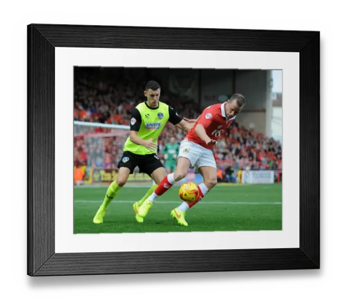 Framed Print : Intense Rivalry: Wilbraham vs. Wilson Clash at Ashton Gate - Football Showdown between Bristol City's Wilbraham and Oldham Athletic's Wilson Framed Print : Intense Rivalry: Wilbraham vs. Wilson Clash at Ashton Gate - Football Showdown between Bristol City's Wilbraham and Oldham Athletic's Wilson