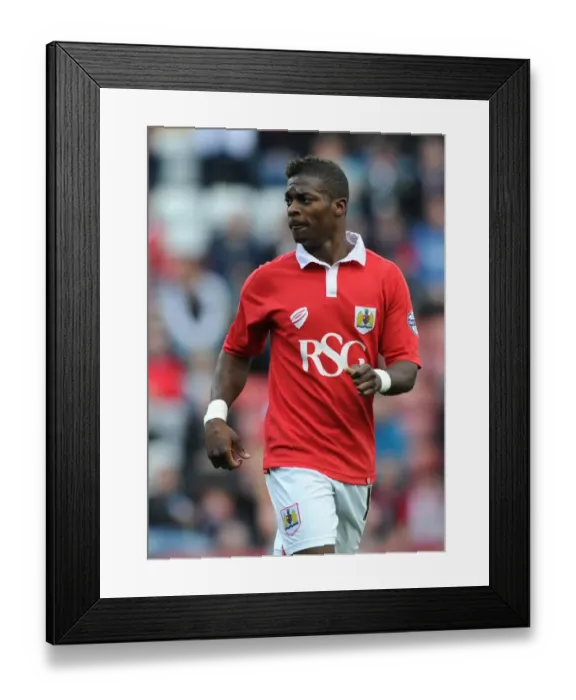 Framed Print : Agard in Action: Bristol City vs Oldham Athletic, Sky Bet League One, November 2014 Framed Print : Agard in Action: Bristol City vs Oldham Athletic, Sky Bet League One, November 2014