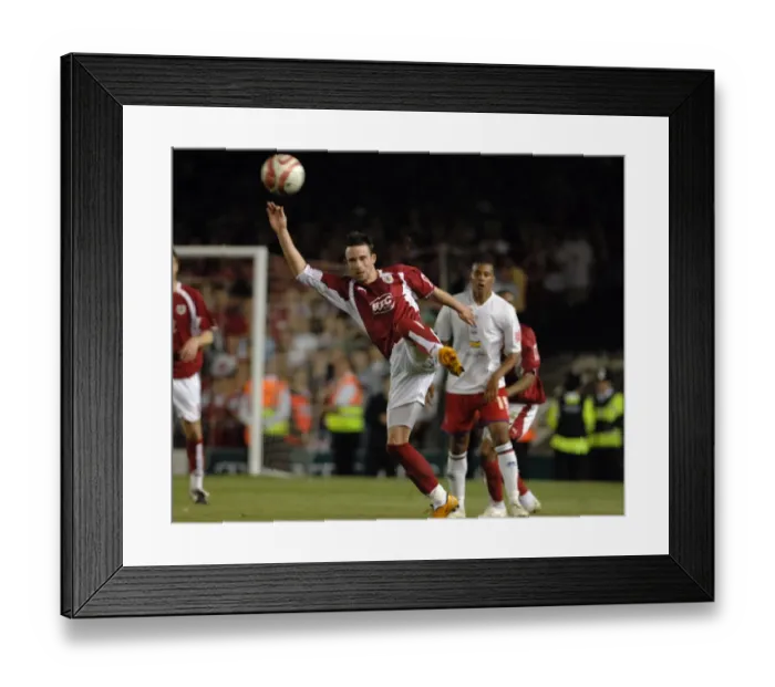 Framed Print : Michael McIndoe's Dramatic Performance: The Unforgettable Play-Off Thriller Between Bristol City and Crystal Palace Framed Print : Michael McIndoe's Dramatic Performance: The Unforgettable Play-Off Thriller Between Bristol City and Crystal Palace