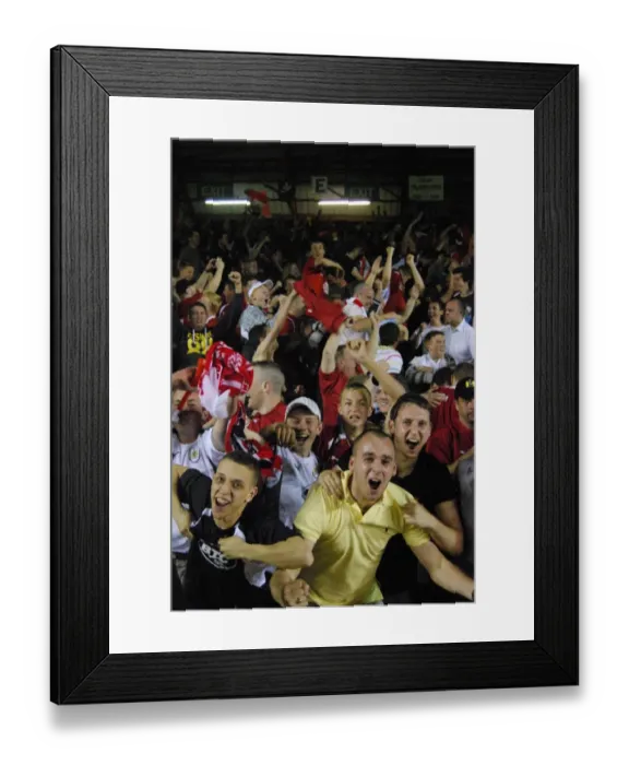 Framed Print : Bristol City vs. Crystal Palace: The Play-Off Battle (07-08)