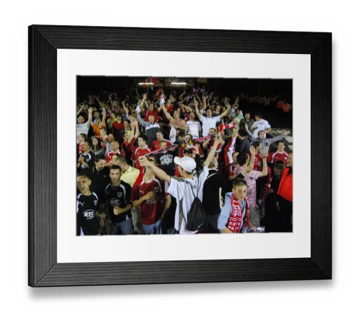 Framed Print : Bristol City vs. Crystal Palace: The Dramatic 2007-08 Play-Off Showdown