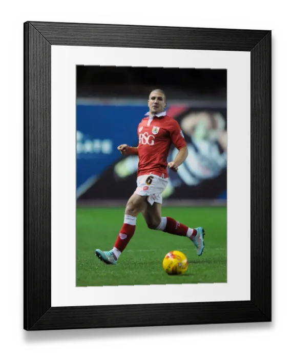 Framed Print : Determined Adam El-Abd Leads Bristol City in Johnstone's Paint Trophy Showdown Against AFC Wimbledon Framed Print : Determined Adam El-Abd Leads Bristol City in Johnstone's Paint Trophy Showdown Against AFC Wimbledon