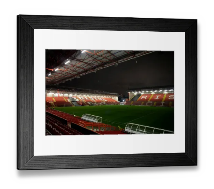 Framed Print : Inside Ashton Gate: Bristol City vs AFC Wimbledon, Johnstone's Paint Trophy Match Framed Print : Inside Ashton Gate: Bristol City vs AFC Wimbledon, Johnstone's Paint Trophy Match