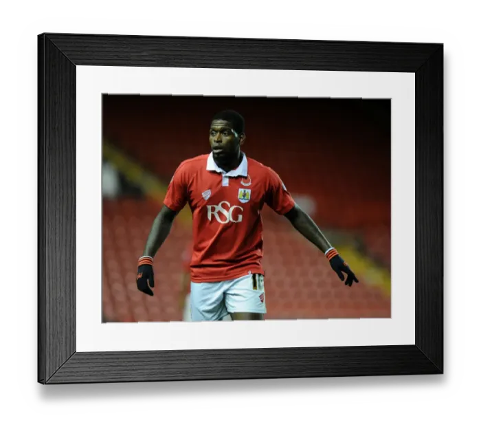 Framed Print : Jay Emmanuel-Thomas of Bristol City in Action against AFC Wimbledon, Johnstone's Paint Trophy, 11-11-2014 Framed Print : Jay Emmanuel-Thomas of Bristol City in Action against AFC Wimbledon, Johnstone's Paint Trophy, 11-11-2014