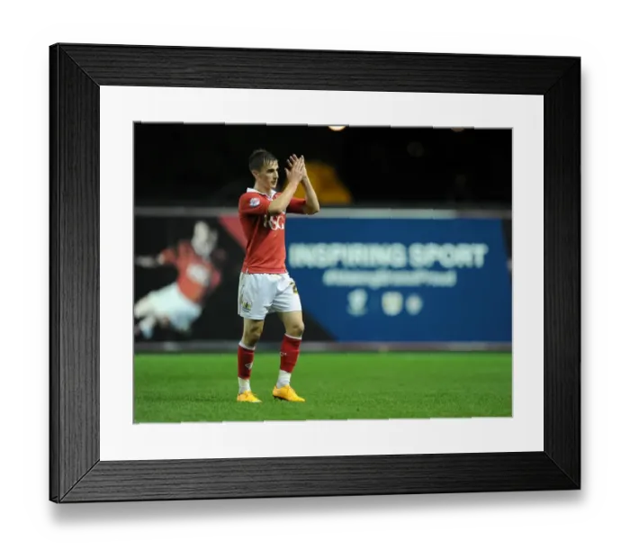 Framed Print : Bristol City's Joe Bryan Substituted During Bristol City v AFC Wimbledon Match, Ashton Gate, 11 / 11 / 2014 Framed Print : Bristol City's Joe Bryan Substituted During Bristol City v AFC Wimbledon Match, Ashton Gate, 11 / 11 / 2014