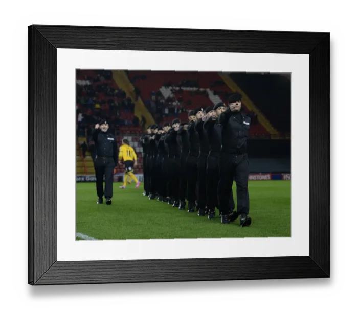 Framed Print : Bristol City vs AFC Wimbledon in Johnstone's Paint Trophy Clash at Ashton Gate Framed Print : Bristol City vs AFC Wimbledon in Johnstone's Paint Trophy Clash at Ashton Gate
