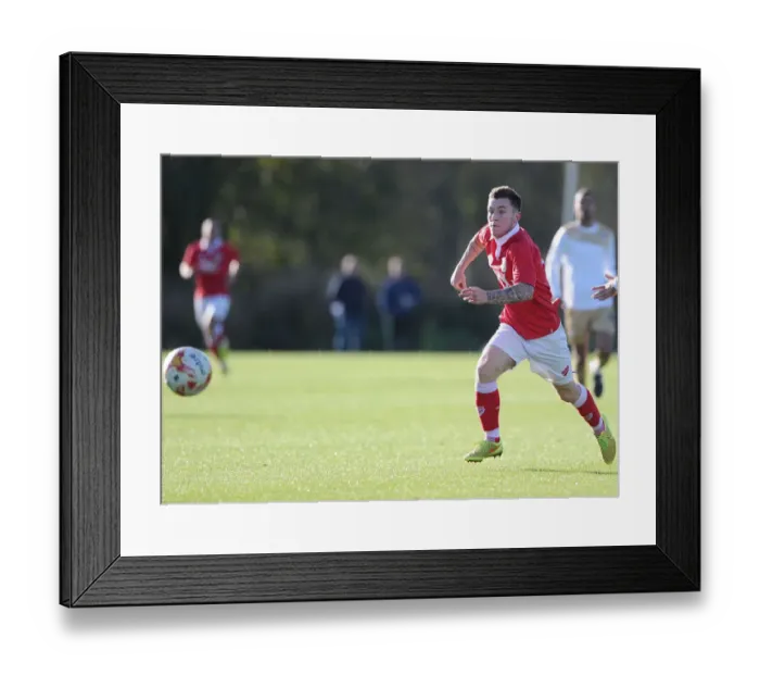 Framed Print : Bristol City U21s vs Crewe U21s: Jamie Horgan in Action Framed Print : Bristol City U21s vs Crewe U21s: Jamie Horgan in Action