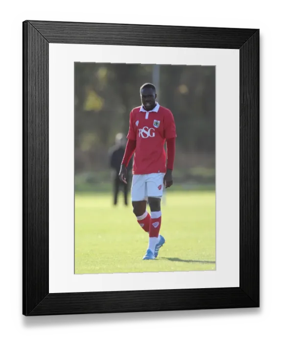 Framed Print : Bristol City's Gus Mafuta in Action during Training: Bristol City U21 vs. Crewe U21 (November 3, 2014) Framed Print : Bristol City's Gus Mafuta in Action during Training: Bristol City U21 vs. Crewe U21 (November 3, 2014)