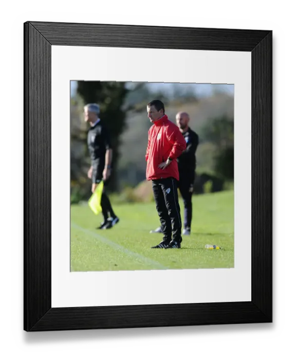 Framed Print : Clash at the Training Ground: Bristol City U21 vs. Crewe U21 - November 3, 2014 Framed Print : Clash at the Training Ground: Bristol City U21 vs. Crewe U21 - November 3, 2014