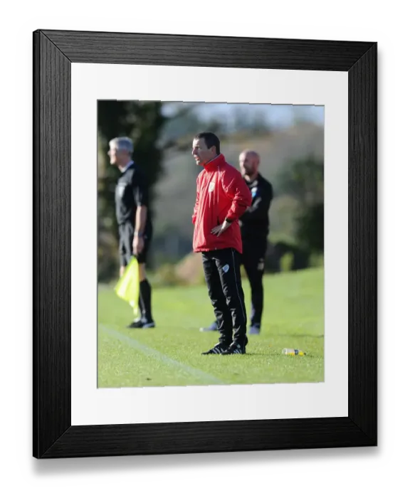 Framed Print : Intense Training Ground Clash: Bristol City U21s vs. Crewe U21s Framed Print : Intense Training Ground Clash: Bristol City U21s vs. Crewe U21s