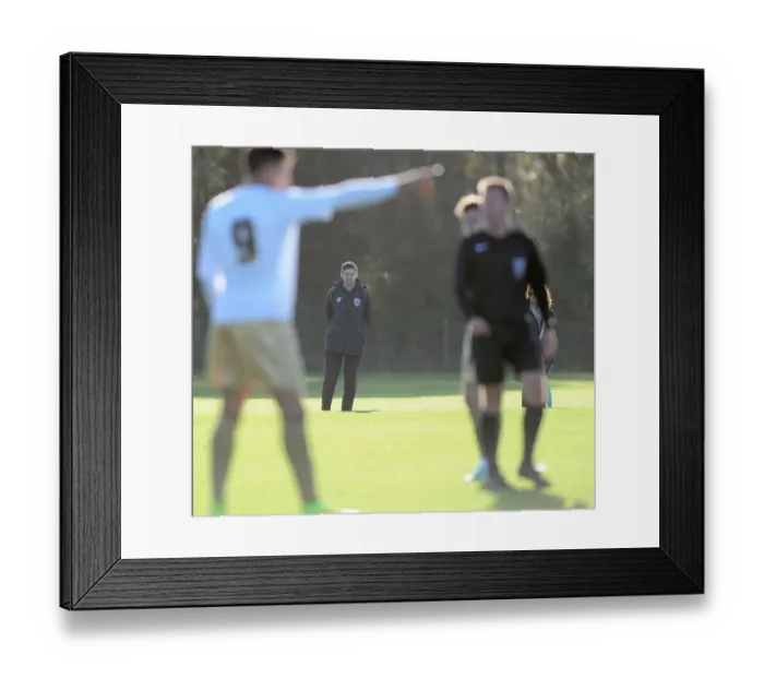 Framed Print : Bristol City U21s in Training: Mark Perrow Focuses Ahead of Crewe U21 Clash