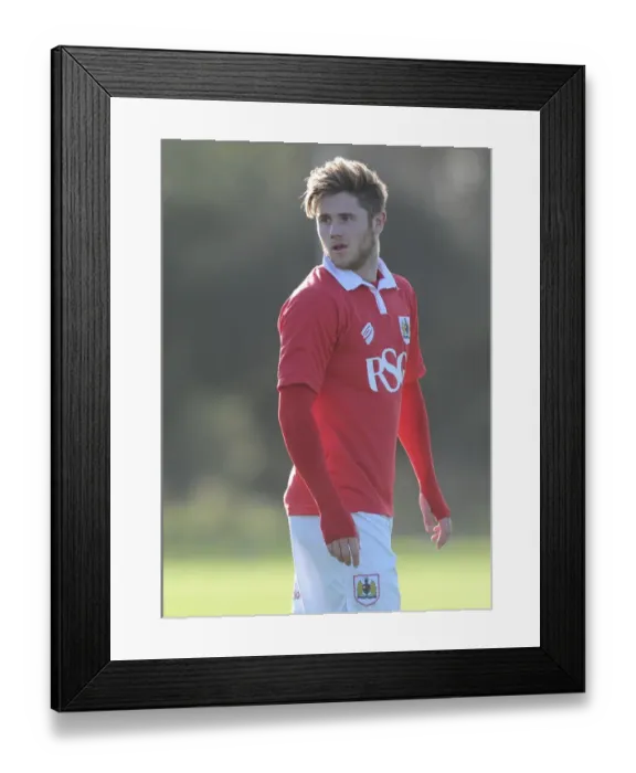 Framed Print : Bristol City's Wes Burns in Action at Training Framed Print : Bristol City's Wes Burns in Action at Training
