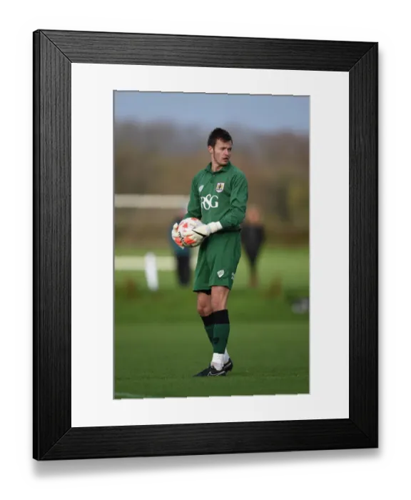 Framed Print : Bristol City vs Millwall: U21s Clash at Failand Training Ground - Dave Richards in Action Framed Print : Bristol City vs Millwall: U21s Clash at Failand Training Ground - Dave Richards in Action