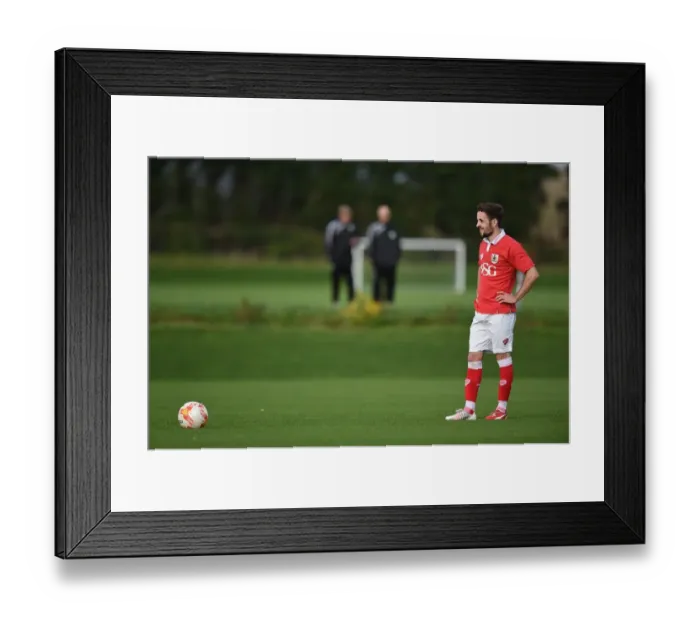 Framed Print : Bristol City's Lewis Hall Readies for Penalty Against Millwall in U21 PDL2 Match Framed Print : Bristol City's Lewis Hall Readies for Penalty Against Millwall in U21 PDL2 Match