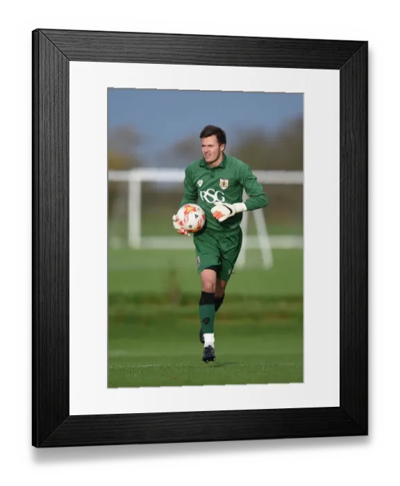 Framed Print : Bristol City's Dave Richards in Action during U21 Training Match against Millwall Framed Print : Bristol City's Dave Richards in Action during U21 Training Match against Millwall