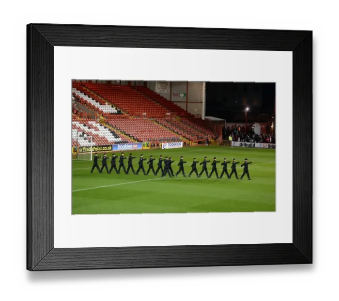 Framed Print : Bristol City vs AFC Wimbledon in Johnstone's Paint Trophy Clash at Ashton Gate Framed Print : Bristol City vs AFC Wimbledon in Johnstone's Paint Trophy Clash at Ashton Gate