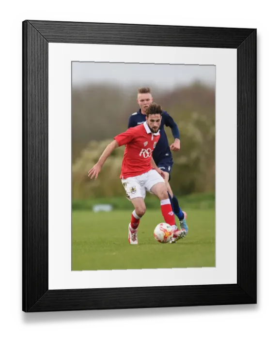Framed Print : Bristol City's Lewis Hall Sparks Brilliance: U21 PDL2 Clash vs Millwall