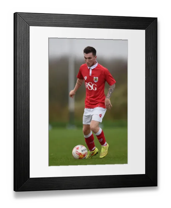 Framed Print : Jamie Horgan in Action: Bristol City U21s vs Millwall U21s Framed Print : Jamie Horgan in Action: Bristol City U21s vs Millwall U21s