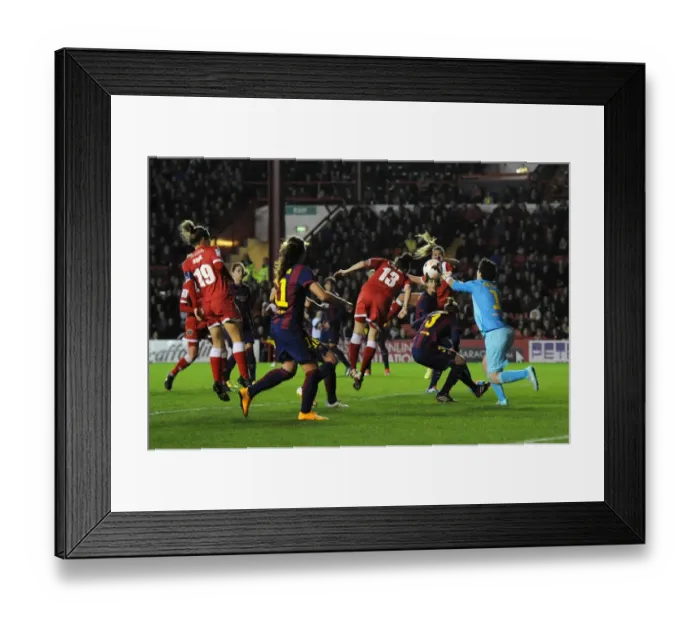 Framed Print : Laura Del Rio Garcia Chases the Goal: Thrilling Moment from Bristol Academy Women's FC vs. FC Barcelona Framed Print : Laura Del Rio Garcia Chases the Goal: Thrilling Moment from Bristol Academy Women's FC vs. FC Barcelona