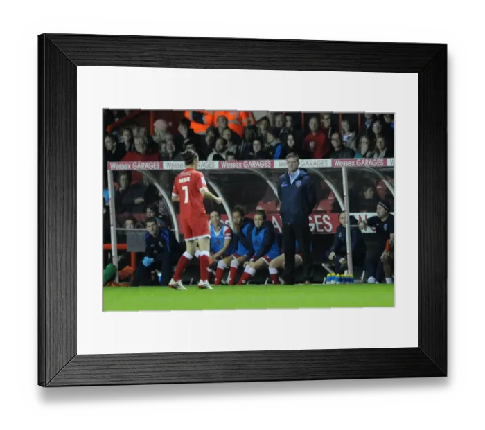 Framed Print : Dave Edmondson: Tension-Filled Womens Champions League Clash between Bristol Academy and FC Barcelona Framed Print : Dave Edmondson: Tension-Filled Womens Champions League Clash between Bristol Academy and FC Barcelona