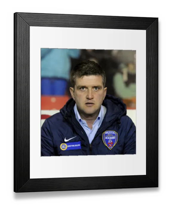 Framed Print : Bristol City FC's Dave Edmondson Faces Off Against FC Barcelona in Women's Champions League Framed Print : Bristol City FC's Dave Edmondson Faces Off Against FC Barcelona in Women's Champions League