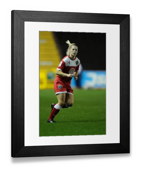 Framed Print : Women's Champions League: A Showdown between Bristol Academy FC and FC Barcelona at Ashton Gate Framed Print : Women's Champions League: A Showdown between Bristol Academy FC and FC Barcelona at Ashton Gate
