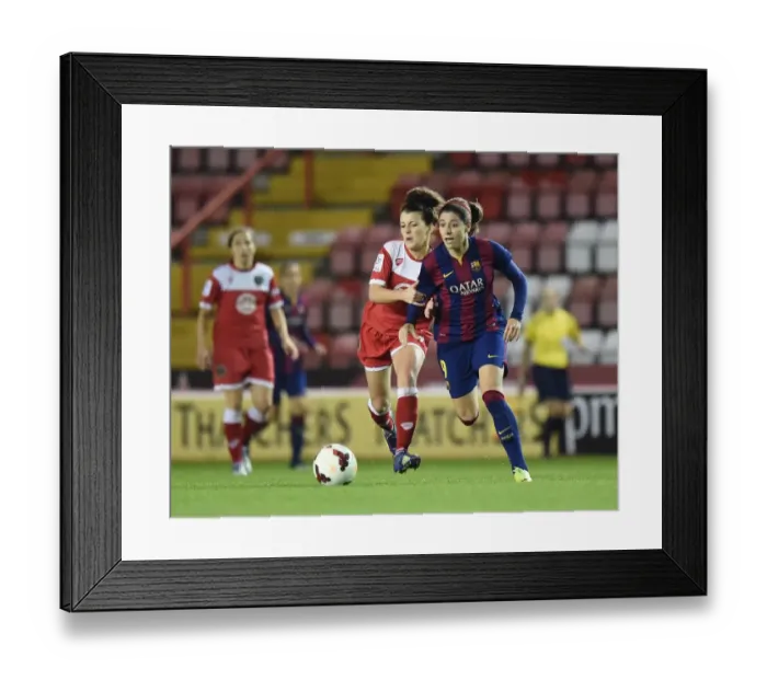 Framed Print : Battleground Bristol: James vs. Losada - AFC Women's Champions League Showdown at Ashton Gate Stadium Framed Print : Battleground Bristol: James vs. Losada - AFC Women's Champions League Showdown at Ashton Gate Stadium