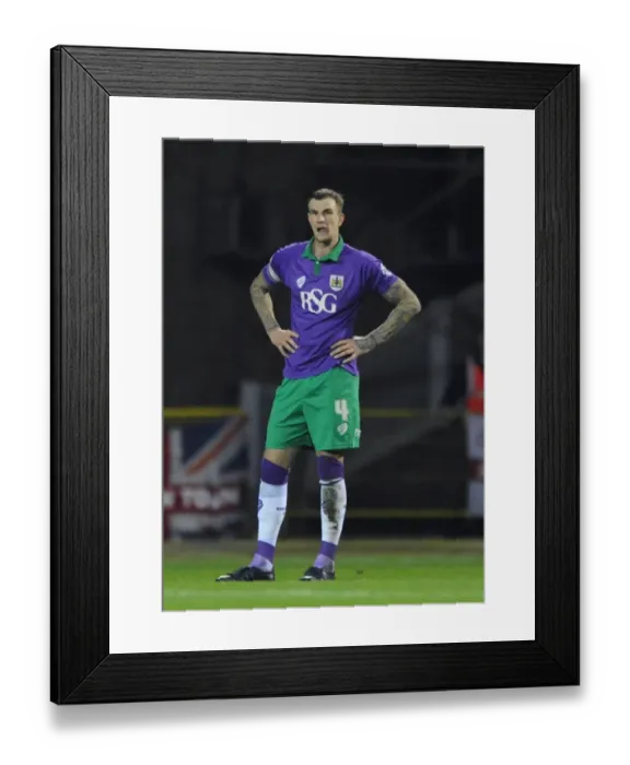 Framed Print : Aden Flint's Disappointment: Swindon Town's Upset Over Bristol City's First League Loss Framed Print : Aden Flint's Disappointment: Swindon Town's Upset Over Bristol City's First League Loss