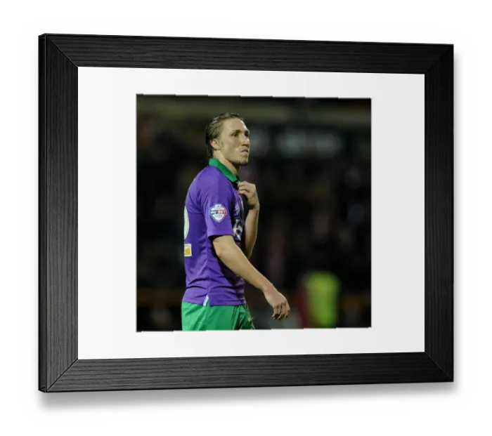 Framed Print : Luke Ayling's Disappointment: Bristol City's First Loss to Swindon Town