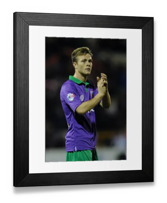 Framed Print : Bristol City's Todd Kane in Action at Swindon Town's County Ground, 15 November 2014
