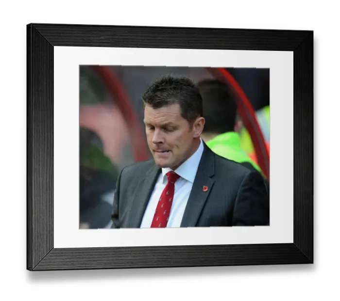 Framed Print : Steve Cotterill: A Dejected Manager After Swindon Town's Victory Over Bristol City Framed Print : Steve Cotterill: A Dejected Manager After Swindon Town's Victory Over Bristol City