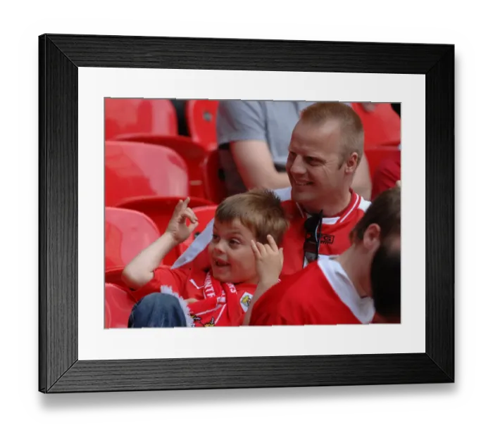 Framed Print : Bristol City FC's Thrilling Championship Play-Off Victory - Season 07-08 Framed Print : Bristol City FC's Thrilling Championship Play-Off Victory - Season 07-08