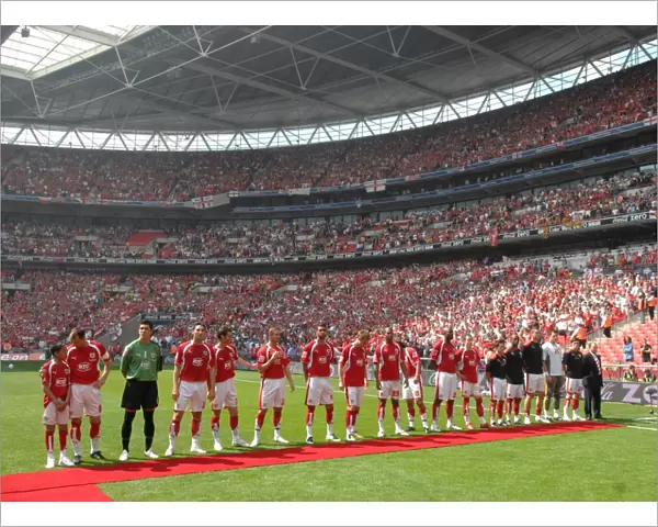 Bristol City FC - Team Line-up for Play Off Final