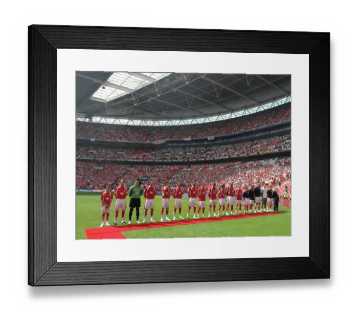 Framed Print : Team Line-up Framed Print : Team Line-up